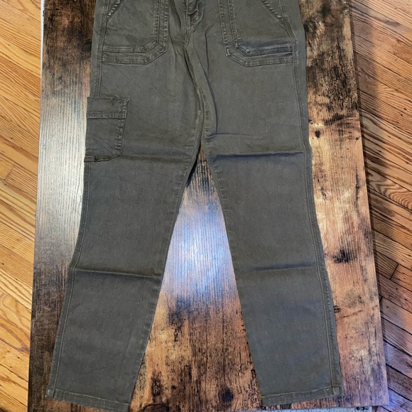 Gianni Bini size 29 skinny cargo pants with pockets - Picture 2 of 6